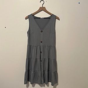 Woman’s teared tank top dress